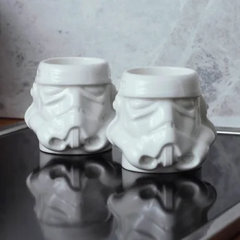 

2PCS Personality Star Wars 3D Mug Cup Mini Stormtrooper Mug Creative Whisky Cups And Mugs Coffee Tea Cup Gifts