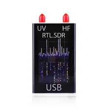 LEORY полный диапазон УФ ВЧ RTL-SDR 100 кГц-1,7 ГГц Настройщик USB Программное радио приемником R820T 8232