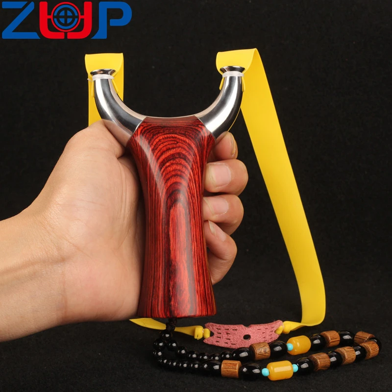 

Stainless steel flying tiger titanium steel thunder slingshot outdoor hunting shooting bow