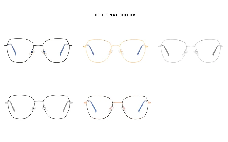 Прозрачные синие легкие очки женские мужские анти синие легкие компьютерные очки без потери цвета металлическая рамка
