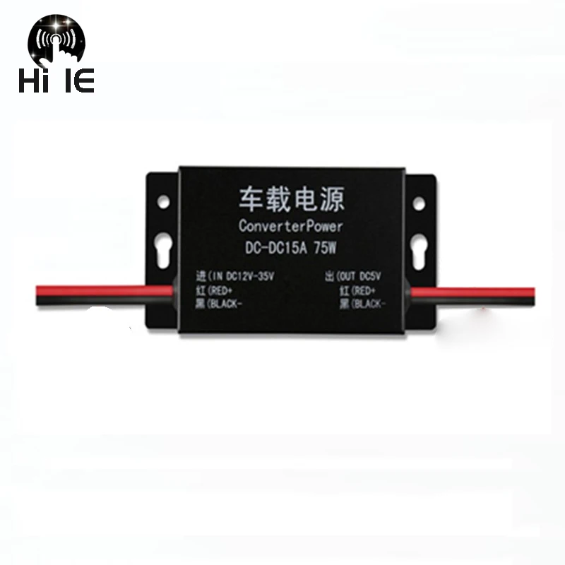 

12V/24V to 5V 10A/5V 15A DC DC Car Power Converter Buck Module Converter Regulator Voltage
