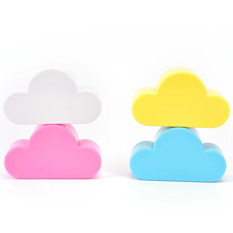 Cloud Shape Magnetic Key Holder Pink Yellow Magnets Wall Key Holder Keys Securely