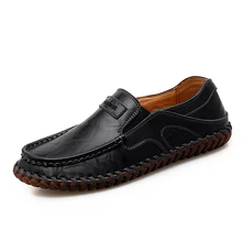 Brand Genuine Leather Men Shoes Fashion Casual Shoes Breathable Men Flats Loafers Men's Driving Shoes Zapatos Hombre Big Size 48 Brand Genuine Leather Men Shoes Fashion Casual Shoes Breathable Men Flats Loafers Men's Driving Shoes Zapatos Hombre Big Size 48