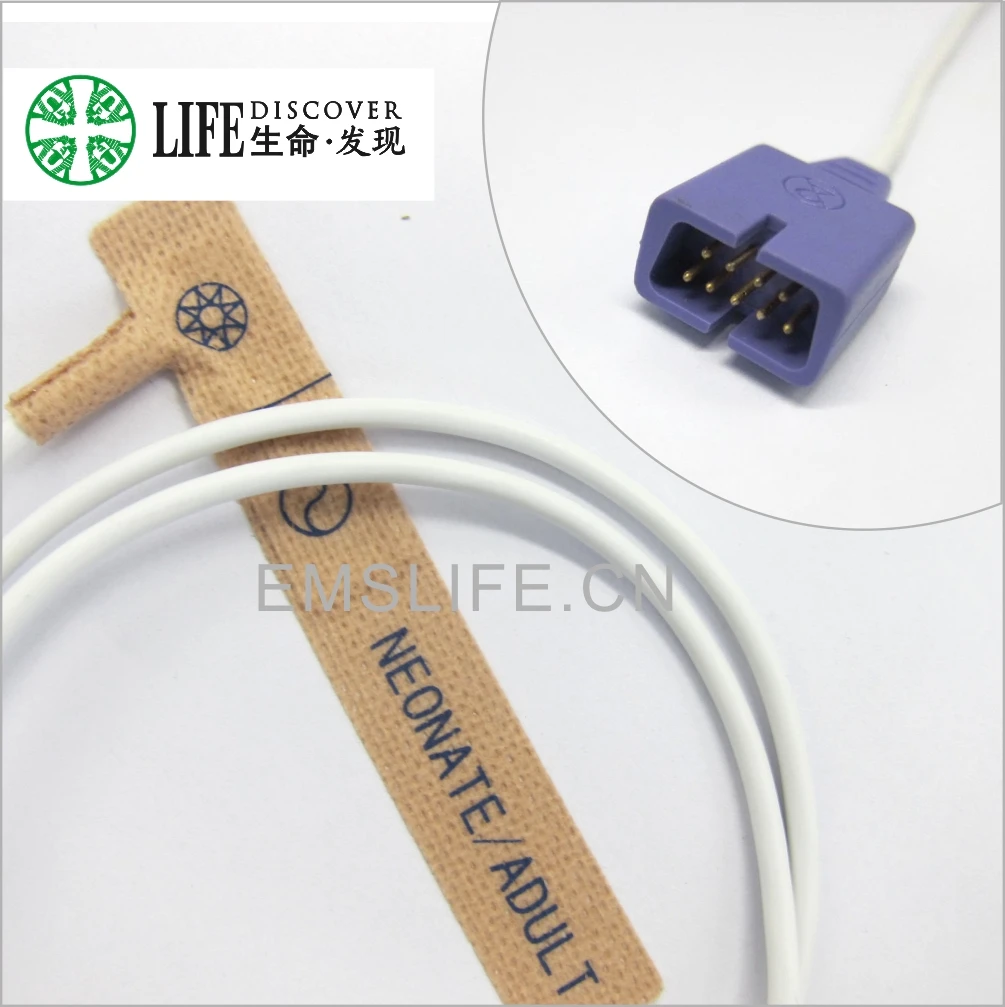 Nellcor oximax нетканый клейкий одноразовый датчик spo2 для новорожденных взрослый