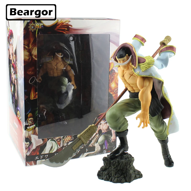 

9" One Piece Whitebeard - Edward Newgate Champion Stand ver. Boxed 23cm PVC Anime Action Figure Collection Model Doll Toys Gift