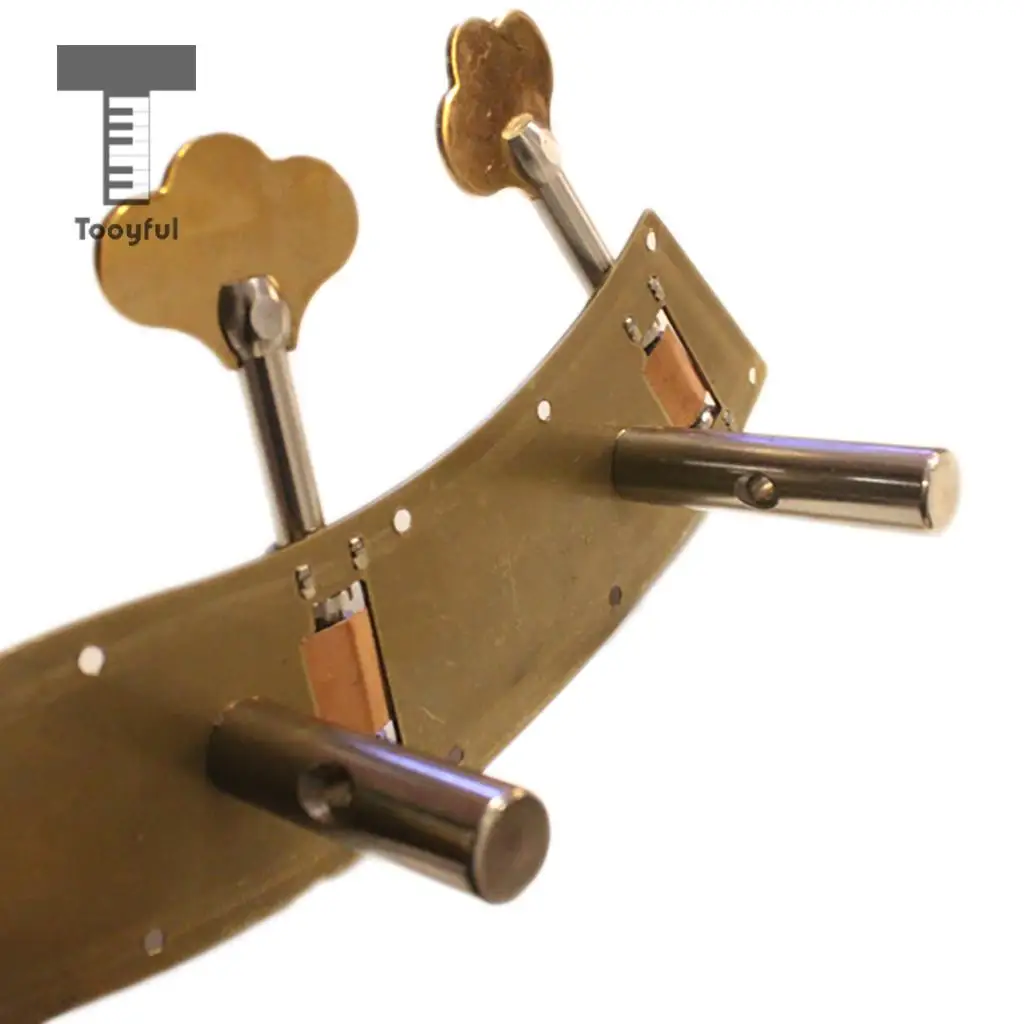 1 Set 2pcs Upright Double Bass Tuning Pegs Tuners Machine Heads Musical Stringed Instrument Accessories