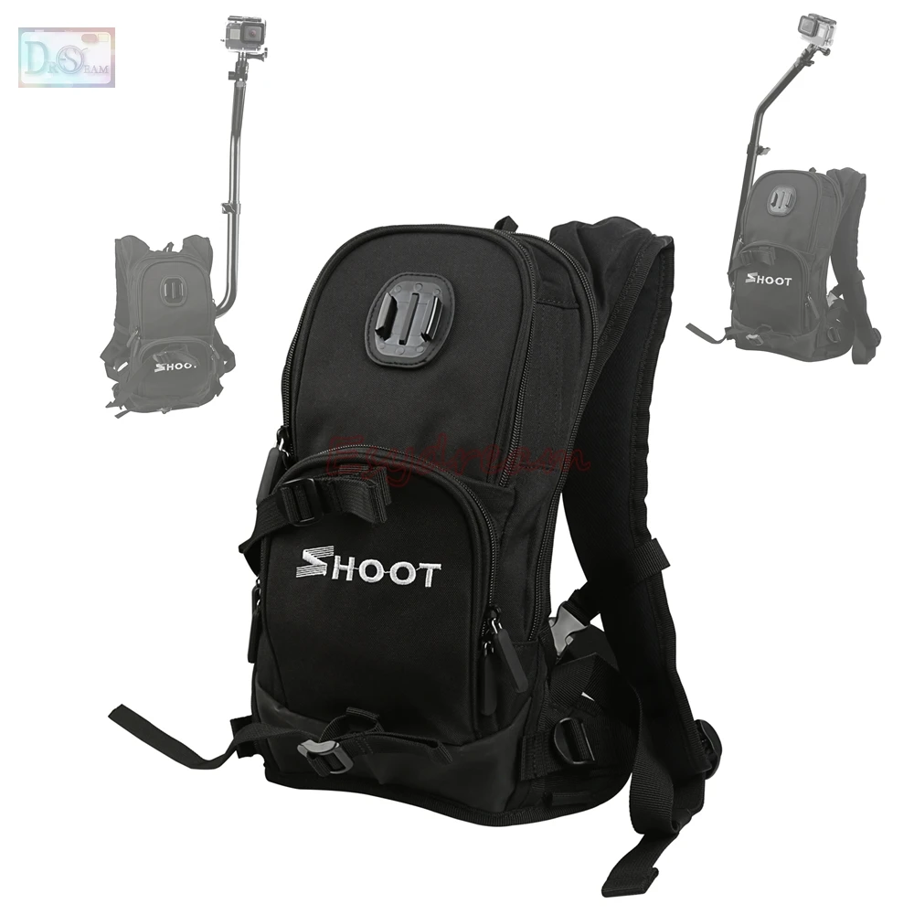 

Bicycle Skiing Motorcycle Selfie Backpack Quick Assembly Guide Sports Bag for GoPro Go Pro 5 4 3+ 3 XiaoYi SJCAM Action Camera