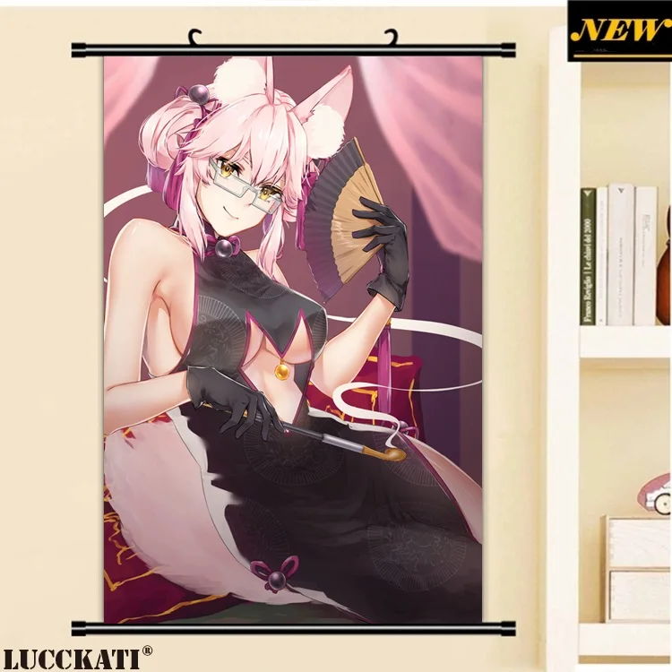 21yande.re 501827 animal_ears chinadress fate_grand_order megane no_bra tagme tail tamamo_(assassin)_