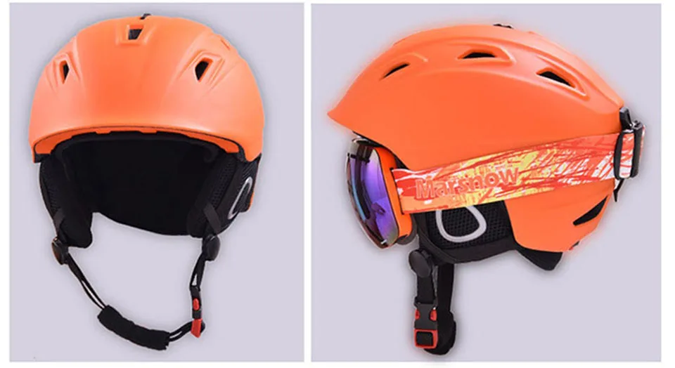 Профессиональные лыжные шлемы Детские мужские и женские защитные спортивные шлемы для катания на коньках скейтборд катание на лыжах Сноуборд спортивные защитные шлемы
