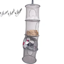 

1Pc Hanging Storage Bag Handbag Organizer for Wardrobe Closet Transparent Multi-Function Baby Toys Underwear Bra Hanger Pouch