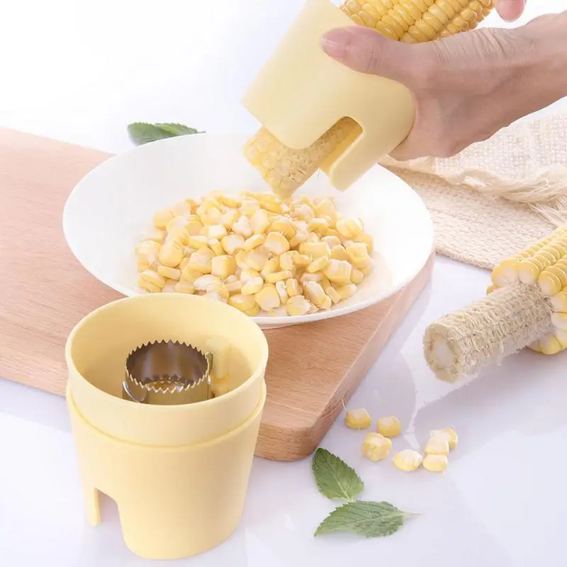 2 PCS/Set 304 Stainless Steel Corn Stripper cutter Corn Planer Thresher