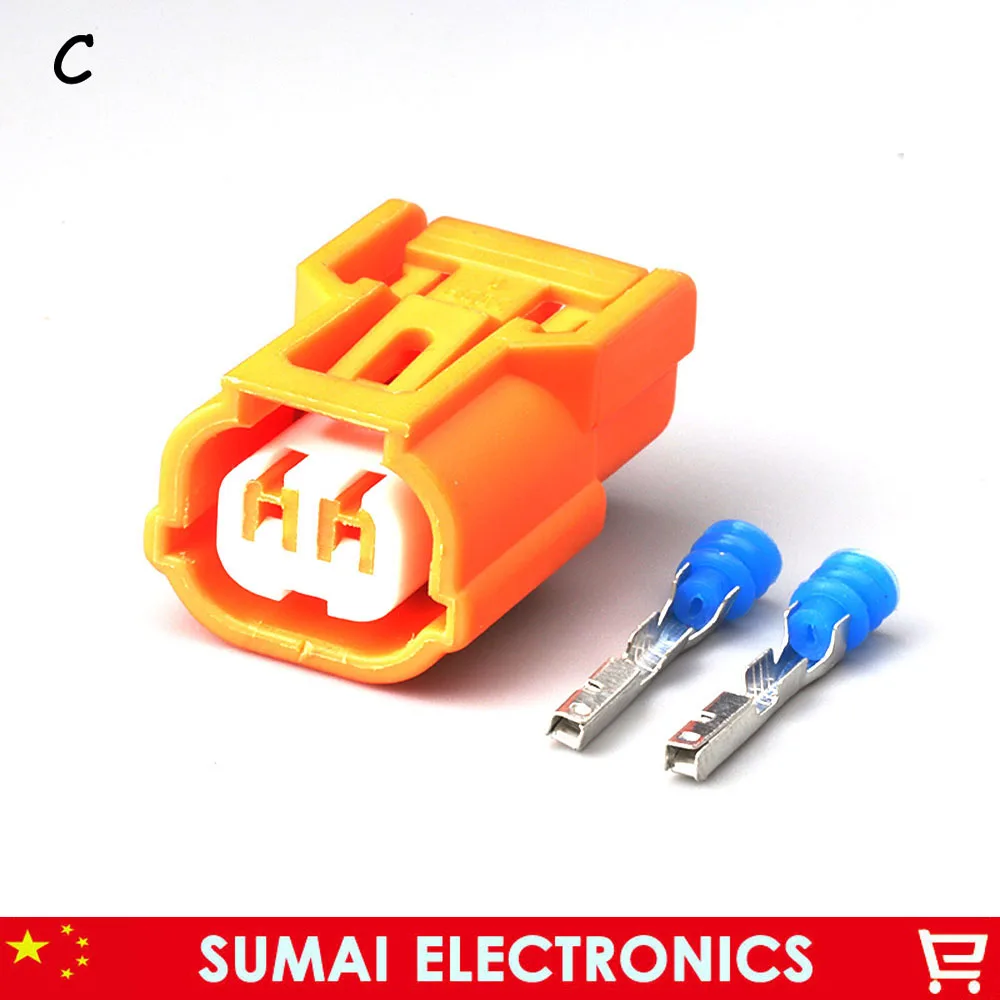 2 Pin C Type Air Pressure Sensor Plug For Headlight Plug Electrical