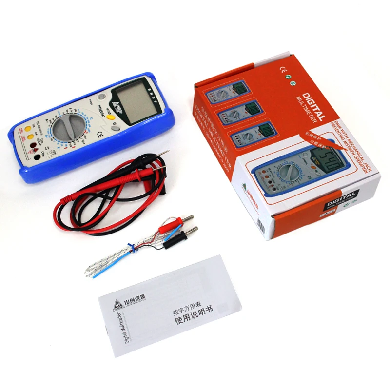 DT9208A+ Digital LCD Multimeter Meter Current ACDC Voltage Resistance Capacitance Frequency Temperature Tester Detection (7)