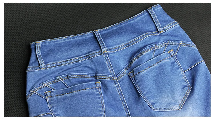 High Waist Jeans Hot Fashion Stretchable Skinny Jeans Women Denim Washed Pencil Pants Full-Length Tight Butt Lift Jeans Female (12)