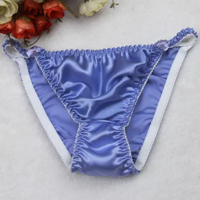 Трусики бикини стринги шелковые женские трусики 100% шелк|bikini panties|t thongfemale panties |