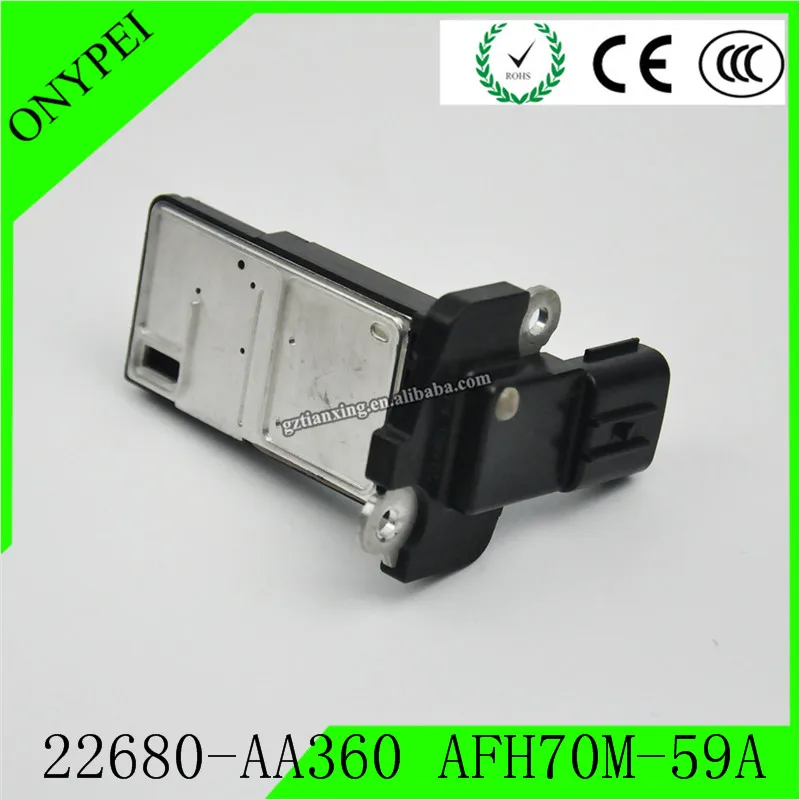 MASS AIR FLOW SENSOR FOR SUBARU FORESTER IMPREZA LEGACY 22680-AA360 AFH70M59A