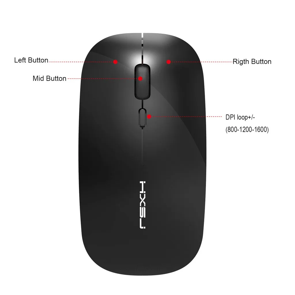 Ergonomic Wireless Mouse
