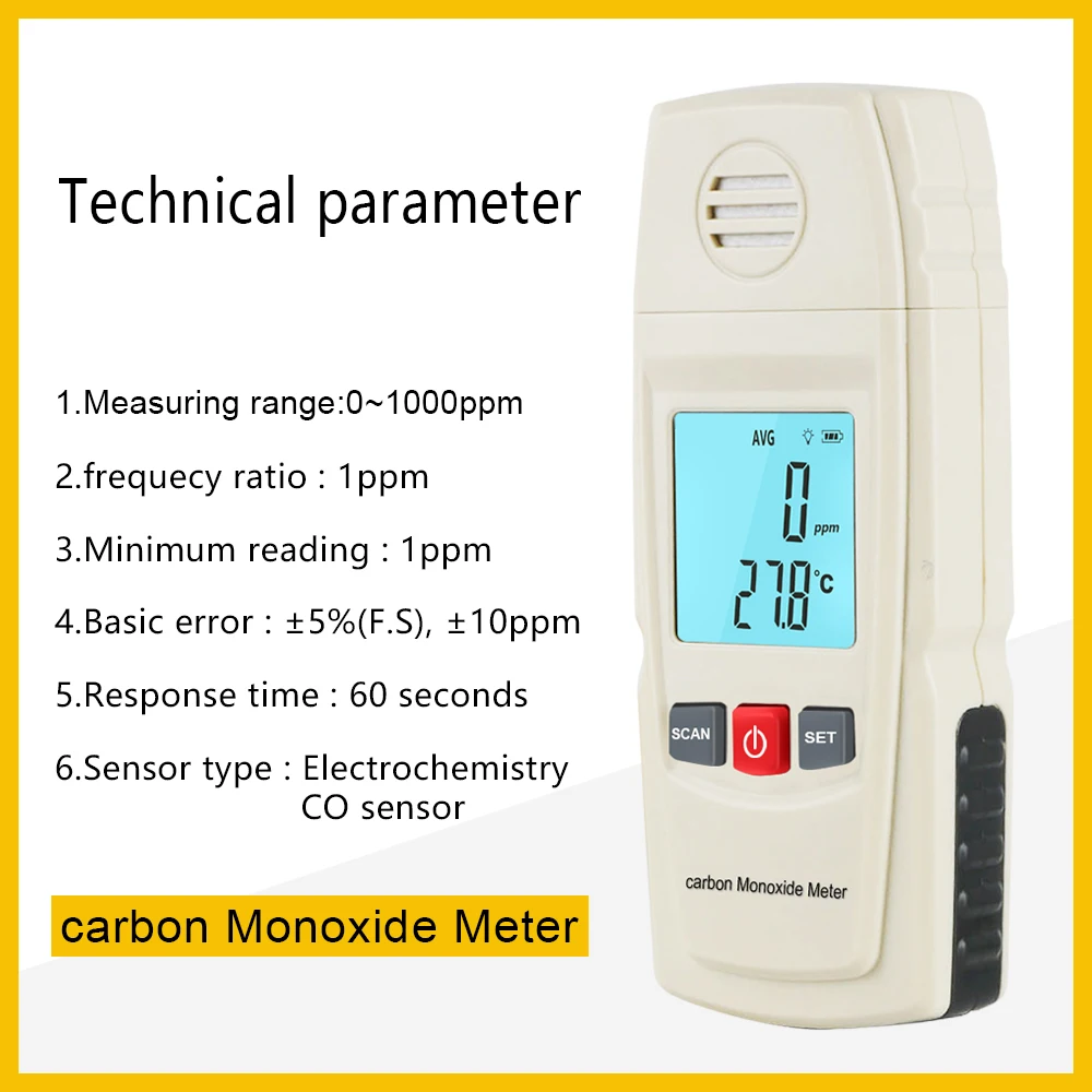 Carbon Monoxide meter 3