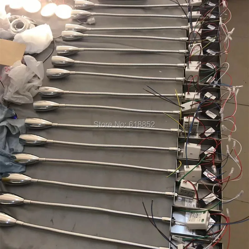 Idéias de Iluminação Lâmpadas de Leitura Focada para rv Topoch Quarto Regulável Botão - Off Interruptor Dimmer 3 w Levou Iluminação Marinha Casa on 9 light lamp shade