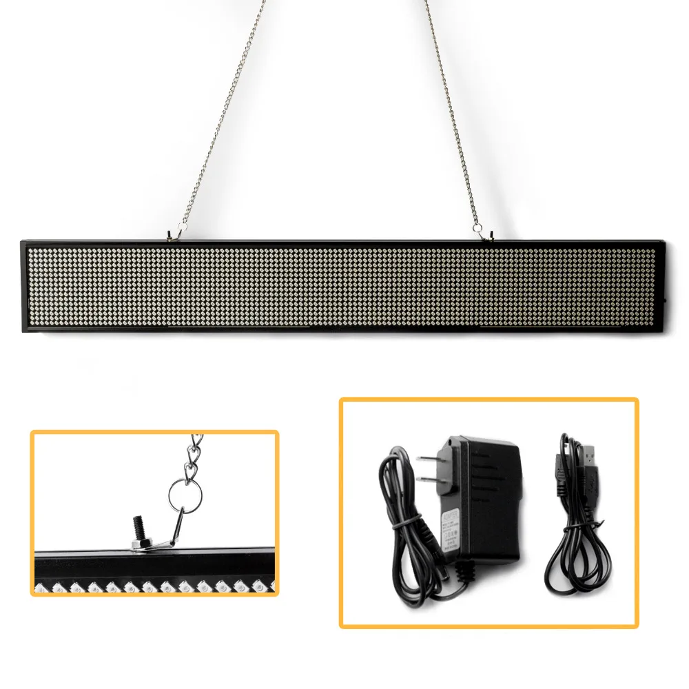 27-in Android white WIFI LED Sign wireless programmable rolling information P5 Advertising Indoor led display screen 27-in Android white WIFI LED Sign wireless programmable rolling information P5 Advertising Indoor led display screen