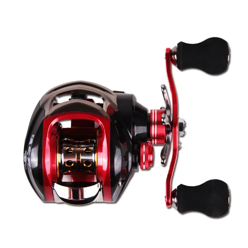 

12+1BB Baitcasting Fishing Reel 6.3:1 Bait Casting Fishing Wheel Magnetic Brake Fishing Coils Reel Pesca Carretilha
