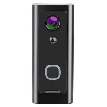 

V1 Smart WiFi Video Doorbell Camera Visual Intercom Night Vision Wireless HD Picture Quality with Short Video Recording Function