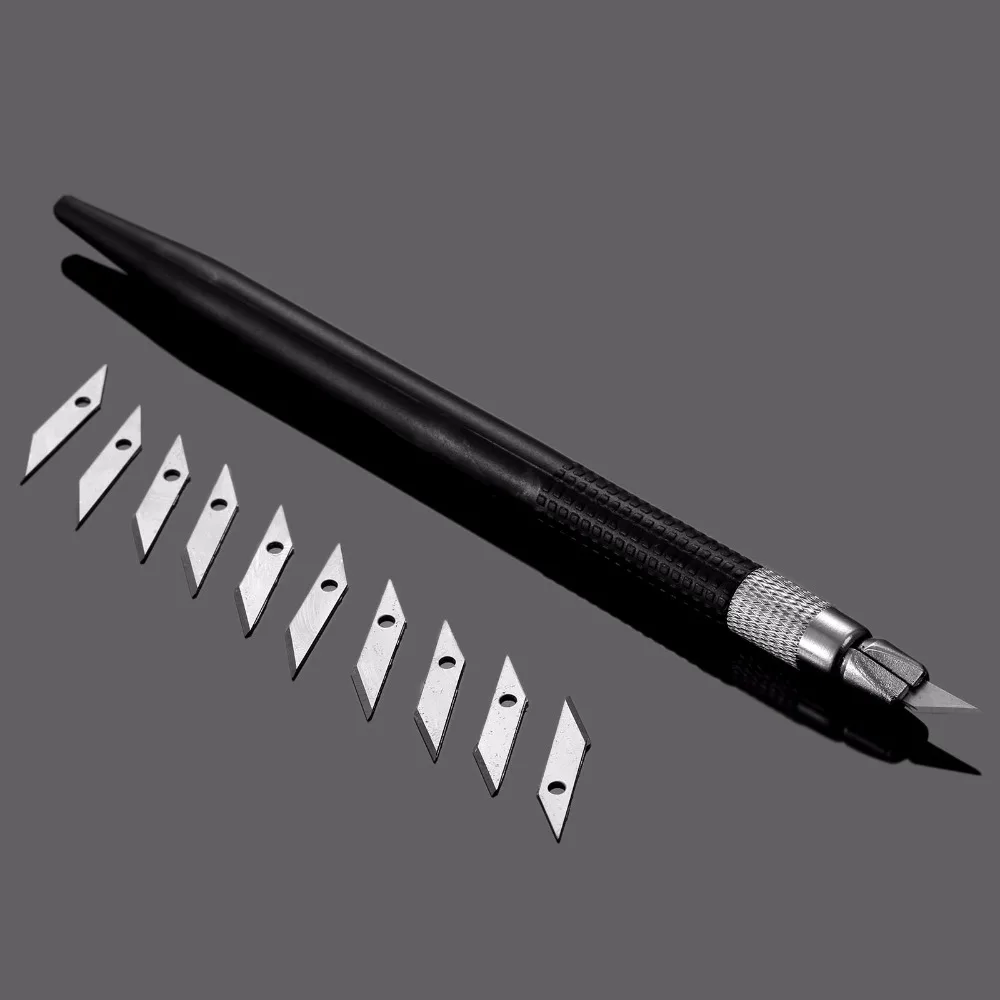 DRELD-11-Blades-Wood-Carving-Tools-Food-Fruit-Craft-Sculpture-Engraving-Utility-Knife-Hand-Tools-for