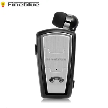 

FQ208 Business Bluetooth Headset Retractable Clip Earphone Voice Prompt for Android ios iphone for iphone6 7 5S 6S 7S plus