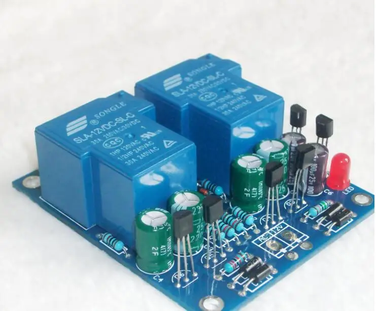 

Assembled 30A speaker protection board the new boot delay protection shutdown protection midpoint protection support BTL