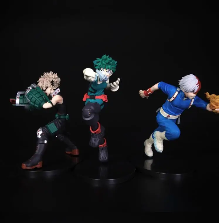 Аниме Мой герой Академия боку нет героев Katsuki Bakugo Izuku Middria Shoto Todorki модели