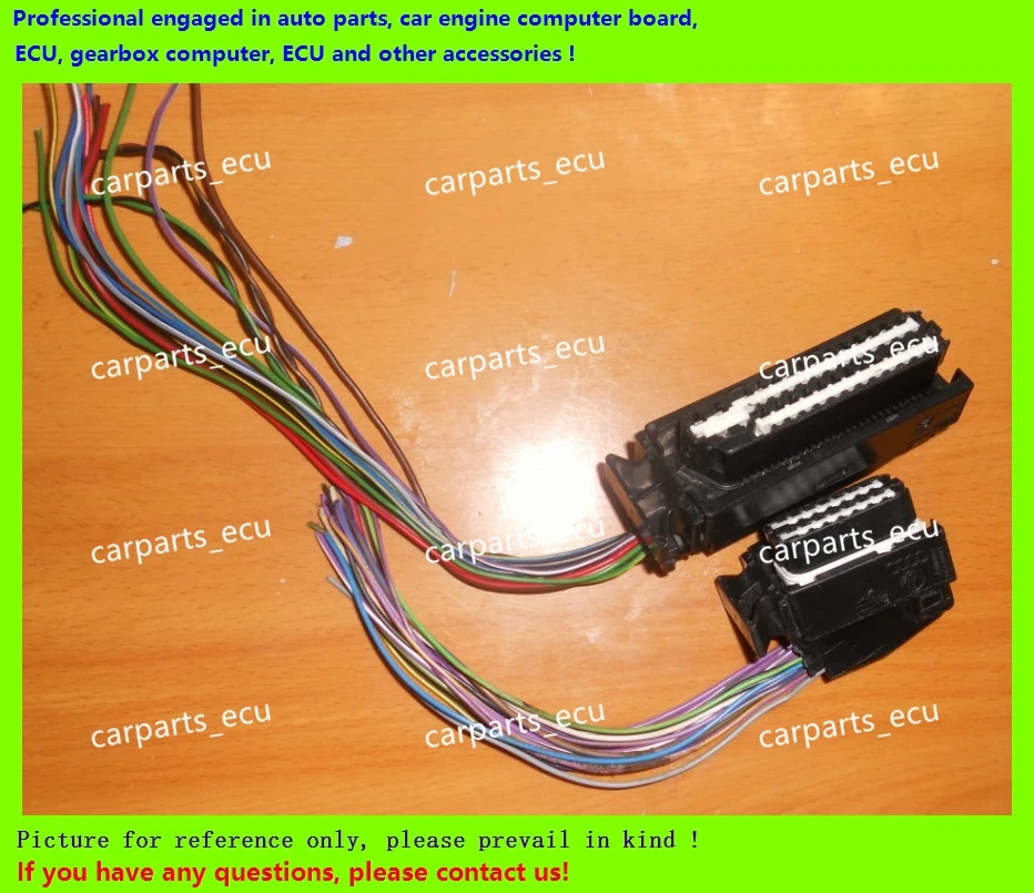 Электронный Управление прибора трансформатор/ECU Соединитель/80 контактный разъем 80-контактный разъем жгута проводов connecor/не абсолютно новые, принадлежность