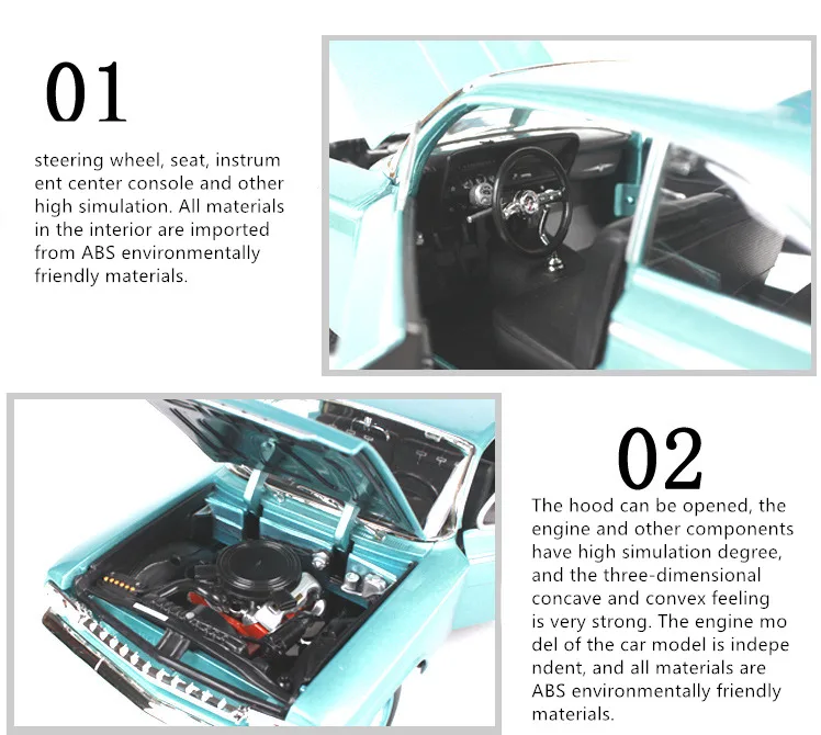 Maisto 1:18 1962 Chevrolet BEL сплав Ретро модель автомобиля классическая модель автомобиля украшение автомобиля коллекция подарок