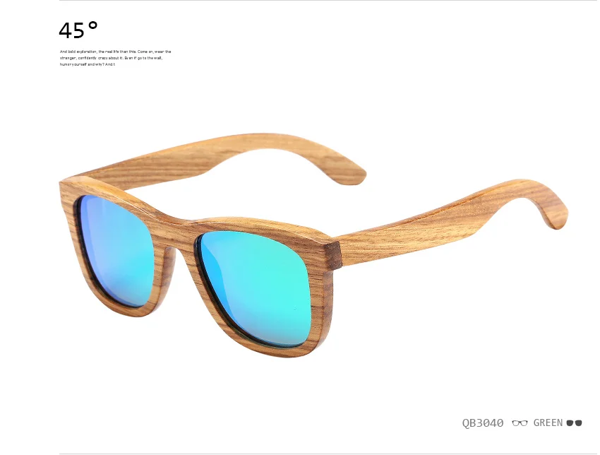 AN SWALLOW Retro Polarized Zebra Wood Sunglasses UV400  Luxury Brand Design Sunglasses Men Handmade Wooden Sun Glasses Women big sunglasses for women