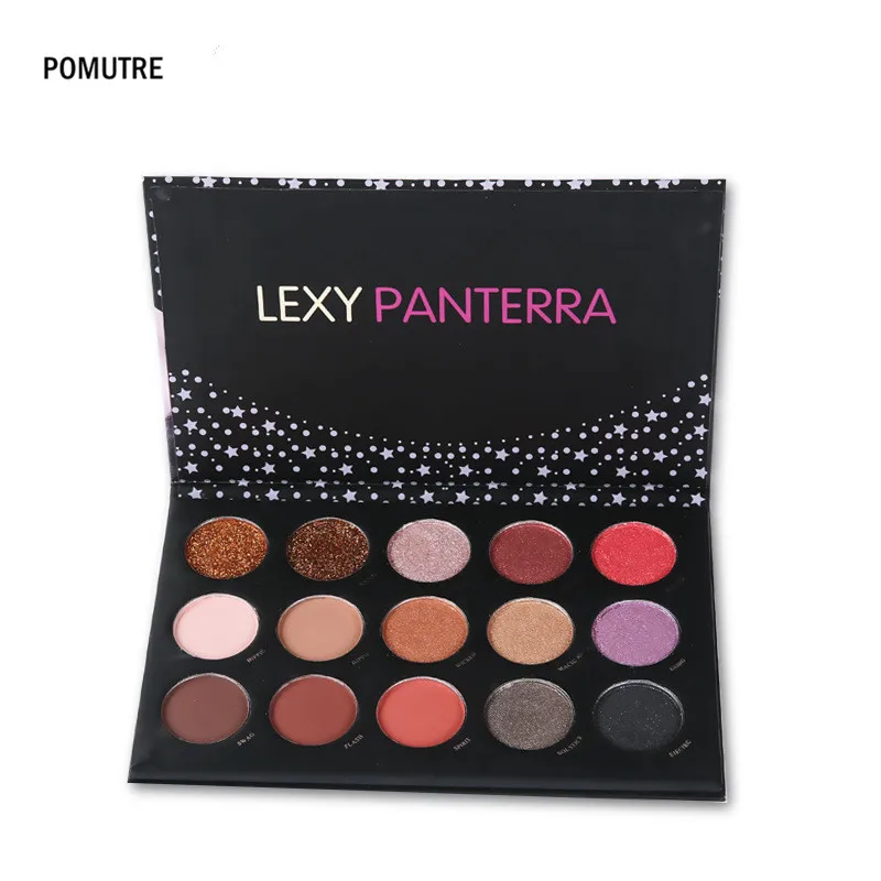 

Makeup Palette 15 Colors Pink Renaissance Eyeshadow Fashion Fair Eyeshadow Palette Cosmetics Matte Shimmer Retro Eyemakeup