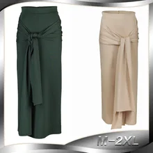 Большие размеры Faldas Mujer Moda abaya мусульманский, арабский длинный с высокой талией макси бандаж Bodycon Корейская юбка Jupe Femme юбки женские