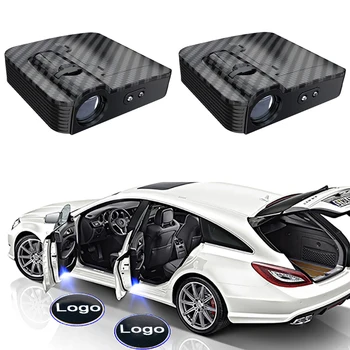 

1pcs Wireless Car Door Led Logo Welcome Laser Projector Ghost Shadow Light for BMW Mercedes Audi Volkswagen Toyota Honda Nissan