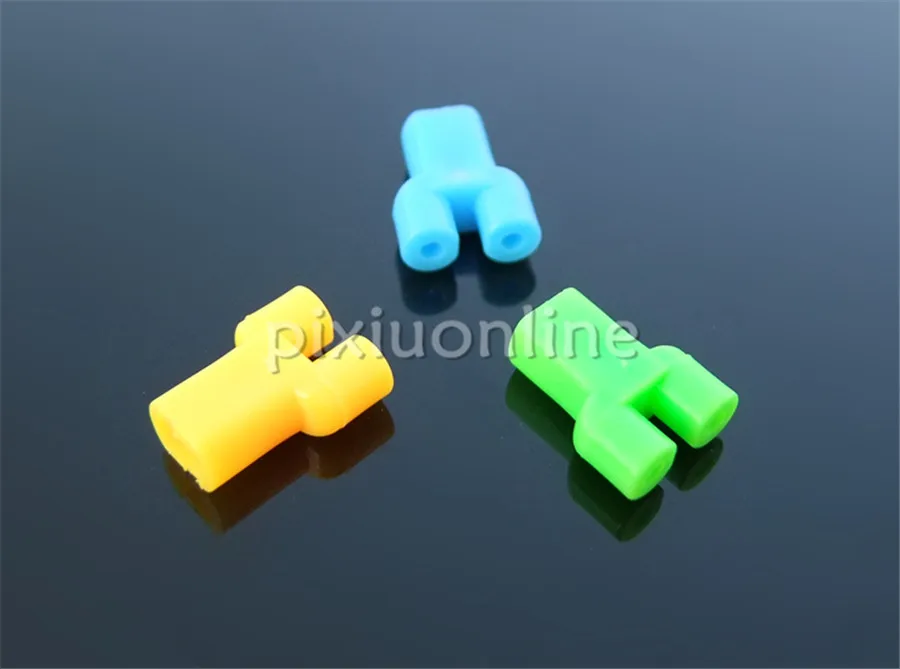 10pcs/bag K1003 Green/yellow/blue 3colors 3-ways Connector Free Shipping Russia