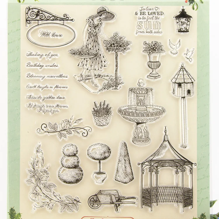 

NCraft Clear Stamps N1248 Scrapbook Paper Craft Clear stamp scrapbooking