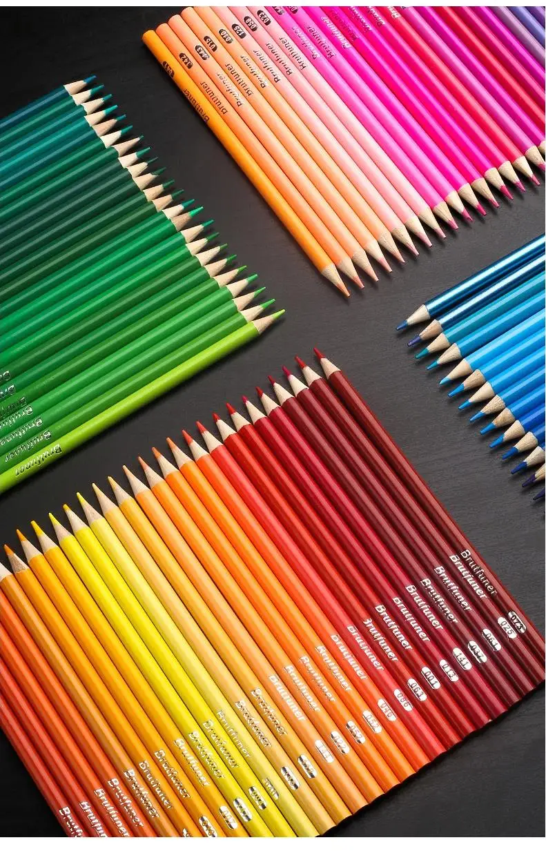 Professional Wooden Oil Color Pencils For School Sketch Art