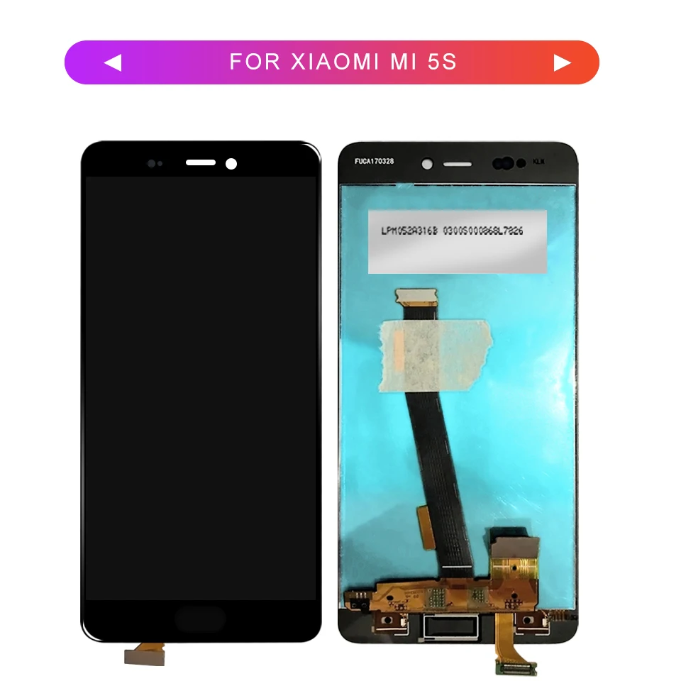 

5.15" Tested Lcd For Xiaomi 5S Mi5S Mi 5S LCD Display Touch Screen Panel Glass Digitizer Assembly 1920*1080