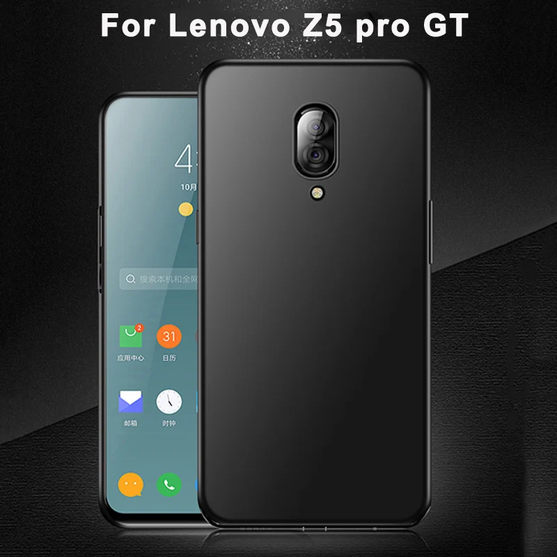 Для lenovo Z5 pro GT чехол gt855 Ультратонкий Мягкий силиконовый чехол задняя крышка для lenovo Z5pro GT HD Стекло передний экран flim