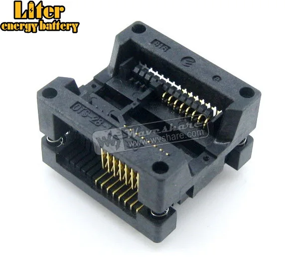 OTS-16(28)-1.27-04 Enplas IC Burn-in Test Socket Adapter 1.27mm Pitch SOP16 SO16 SOIC16 Package | Компьютеры и офис