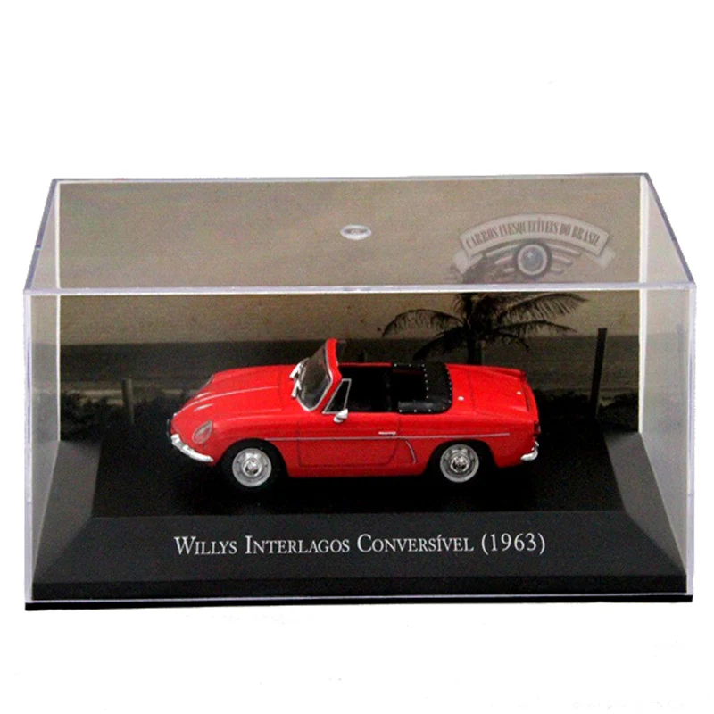 

IXO 1:43 Scale Willys Interlagos Conversivel 1963 Auto Show Models Cars Collection Diecast Toys