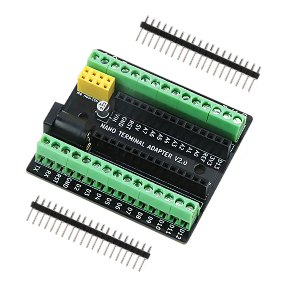 Плата адаптера расширения винтовой клеммы DC NRF2401 для Arduino Nano V3.0 AVR ATMEGA328P |