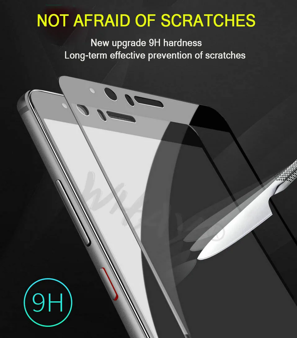 WHAY Redmi Note4X Glass for Xiaomi Redmi Note 4X Tempered Glass 5D Xiomi Xami Case for Xiaomi Redmi Note4X Screen Protector Flim (10)