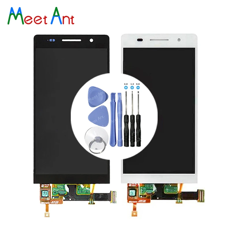 

High Quality 4.7'' For Huawei Ascend P6 LCD Display Screen With Touch Screen Digitizer Assembly + Tool