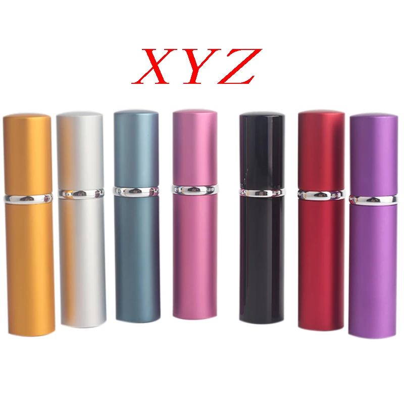 XYZ Лидер продаж мини портативный для путешествий алюминий многоразового флакон духов с распылением и пустые косметические контейнеры