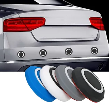 

YOSOLO 10 Piece/pack 2.5cm Round Protective Sticker Anti-rub Door Edge Trim Guard Car Door Guard Corner Bumper Protector