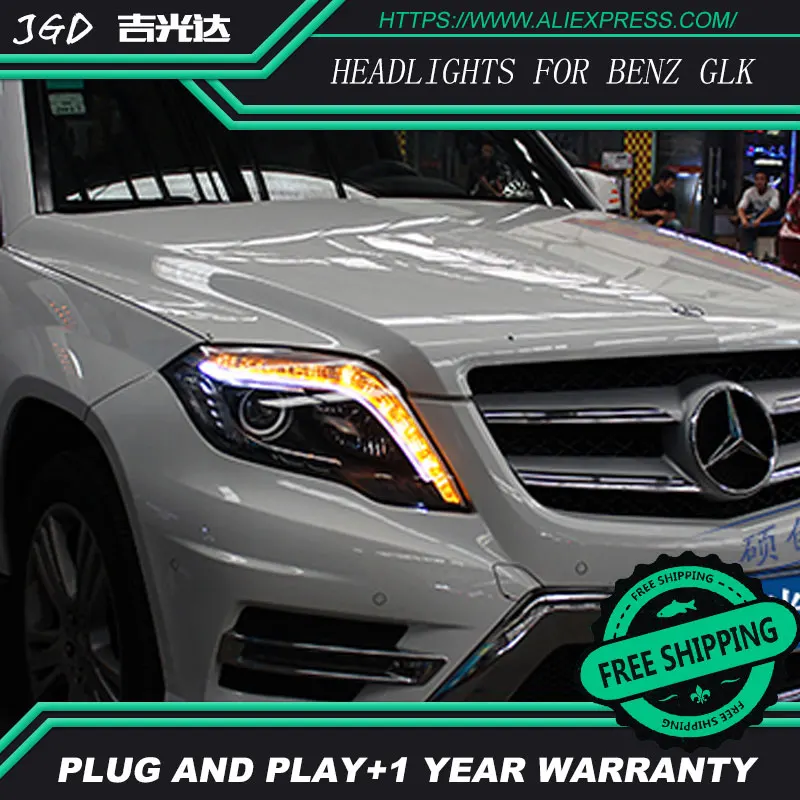 Buy Car Styling Head Lamp case for Benz GLK 2012 2015 LED Headlight for GLK GTI