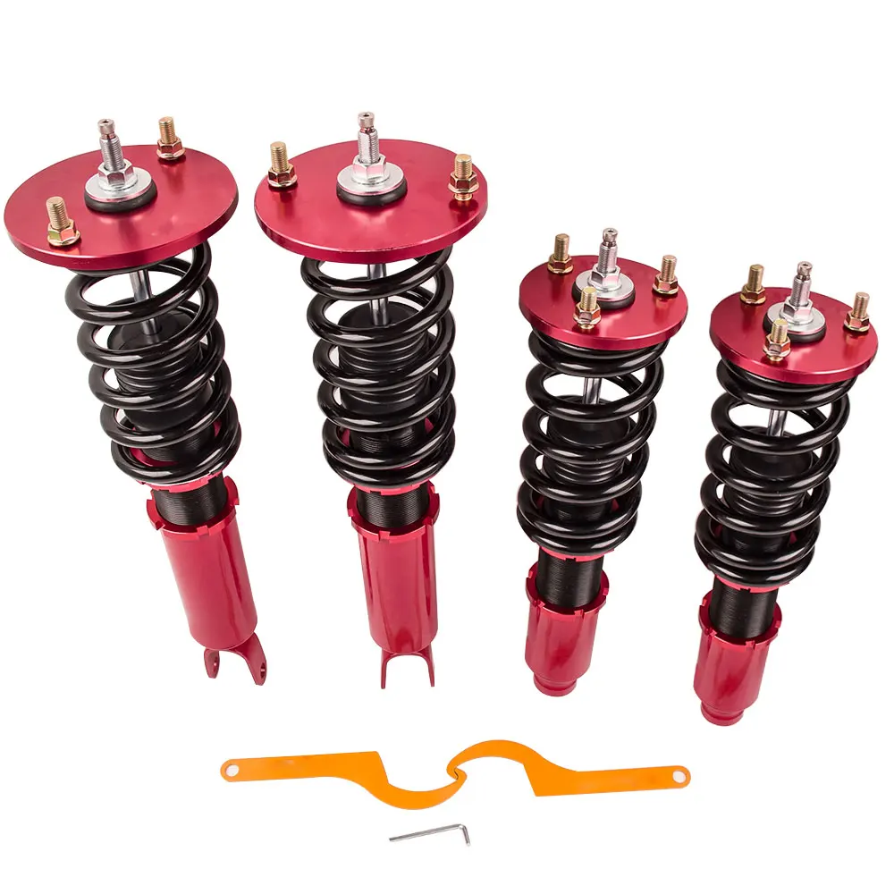 

Coilover Suspension Kit For Honda Accord 1990-1997 CB CD Adj. Damper Shock Absorbers Spring Struts